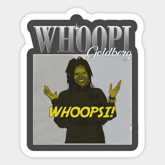 Whoopi Goldberg Sticker by bonsauba